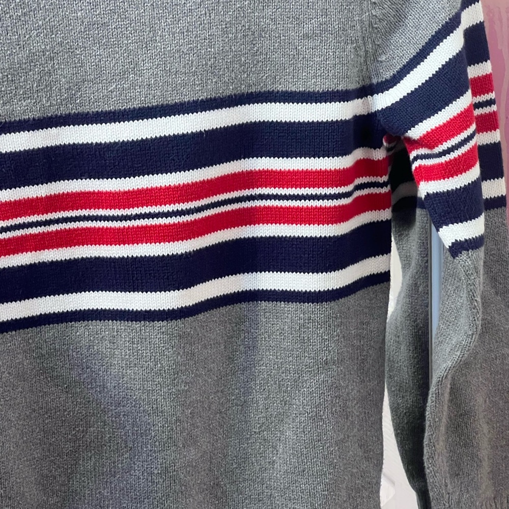Hanna Andersson Gray Striped Sweater for Kids - Picture 8 of 11